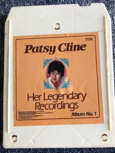 Patsy Cline, Her Legendary Recordings Vol No 1,  8 track tape MCA Records 1986 - Picture 1 of 4
