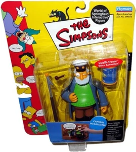 Simpsons Captain McCAllister Action Figure WOS MOC Series 5 Intelli-Tronic Toy - Picture 1 of 1