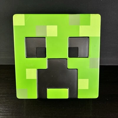 Minecraft Creeper Mask Kid's Halloween Play Dress Up Disguise Mojang - Image 1 of 4
