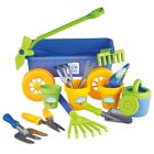 Nothing But Fun Toys Let's Garden Wagon Playset with Gardening Tools - 14 Pieces