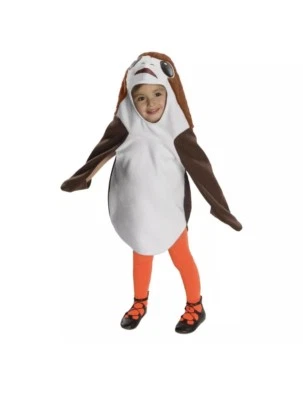  Fantasia infantil Star Wars Episódio VIII PORG tamanho 3T-4T nova com etiquetas Rubie's - Imagem 1 de 4