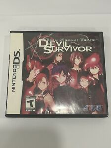 Shin Megami Tensei: Devil Survivor (Nintendo DS, 2009) Game, Case & Manual! CIB