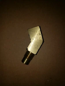 1964 Pontiac Tri-power restoration part * brass Water fitting NOS - Foto 1 di 5