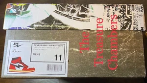 US 11 Air Kiy x Reves Paris - Exclusivo emergente de Houston - Pintura de caramelo - Imagen 1 de 2