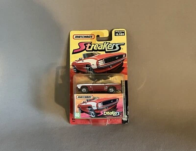 Matchbox Streakers “Chevrolet Camaro SS”, (Red/White) Scale-1:64, New In Package - Image 1 of 4