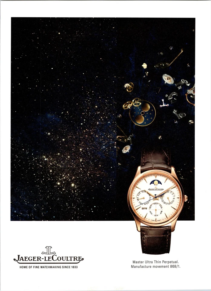 Jaeger-LeCoultre Perpetual Calendar Q1302520 Original A4 Print Advertisement  - Image 1 of 1
