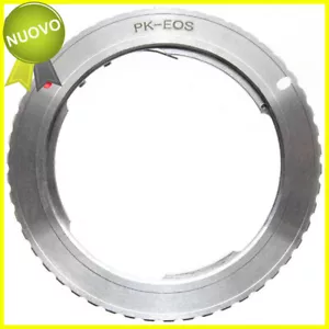 Adapter per obiettivi Pentax su fotocamere Canon EOS EF e EF-S Anello Adattatore - Foto 1 di 2