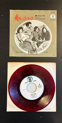 EAGLES Witchy Woman 1972 7'' JAPAN SINGLE RED VINYL Foreigner FLEETWOOD MAC Rare - Image 1 of 4
