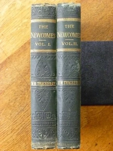 The Newcomes - W M Thackeray (Hardback, 2 volumes, 1891 edition) - Picture 1 of 6