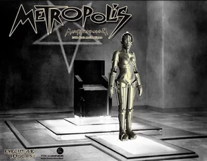 Metropolis Maria  Robot 1/6 Scale Metal Alloy Figure W/COA DBL BOX  231ER201 - Picture 1 of 9