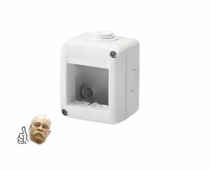 GEWISS GW 27002 CONTENITORE IP 40 2 POSTI COMB. - Foto 1 di 1