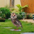 Garden Owl Statue Simulation Crafts Indoor Outdoor for