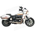 Harley-Davidson Dyna 1999-2017 Exhaust System pipes 2 Into 1 Mid Control