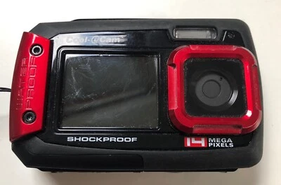 iON Cool-iCam Tough Waterproof Shockproof Digital Selfie Camera with Dual LCD - Image 1 of 4