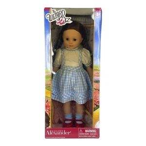 Madame Alexander 18" Play Doll The Wizard of Oz Dorthy New Warner Bros 2009 - Picture 1 of 10
