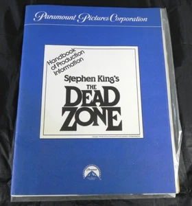Kit de prensa original de la película The Dead Zone de Stephen King 1983 texto y fotos selladas - Imagen 1 de 12
