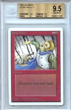 MTG Unlimited Stone Rain Magic The Gathering WOTC BGS 9.5 Gem Mint 1600