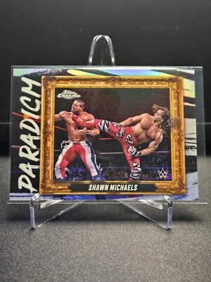 2025 Topps WWE Chrome - Paradigm Insert Shawn Michaels Refractor #PAR-SML - Image 1 of 2