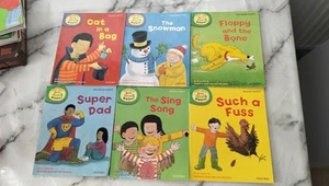 6 x Oxford Reading Tree Biff Chip Kipper Read At Home Level 2 + 3 Phonics Books - Picture 1 of 2