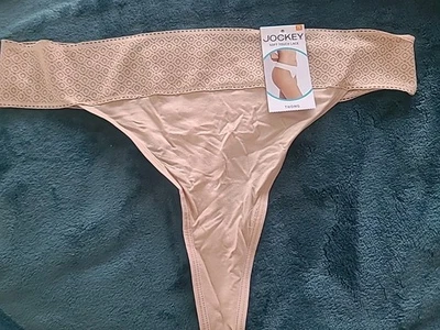 Tanga de encaje Jockey Soft Touch talla 7/L Foto 1 de 4