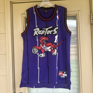 Nike Men's Medium tracy McGrady Toronto Raptors #1 Jersey STITCHED 🔥 - Picture 1 of 10