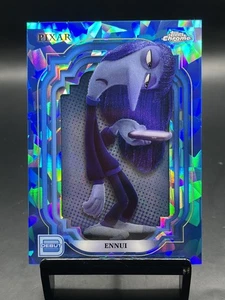 2024 Topps Chrome Sapphire Disney Ennui #198 Base Debut RC Inside Out Pixar - Picture 1 of 2