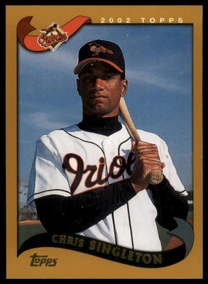 2002 Topps #431 Chris Singleton Baltimore Orioles Baseball - Image 1 of 2