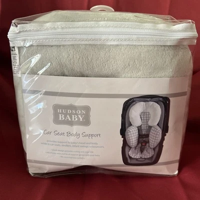 Inserto de soporte de carrocería de asiento de coche unisex para bebé Hudson, gris guinga, talla única Foto 1 de 4