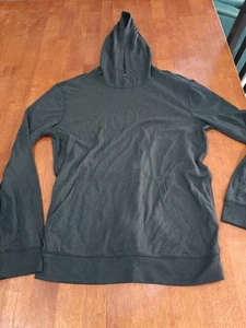 Sonoma black long sleeve hoodie sweater sz l - Foto 1 di 5