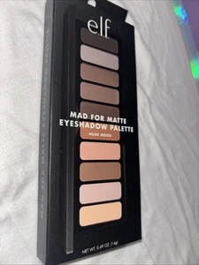 NEW e.l.f. Perfect 10 Eyeshadow Palette, Nude Mood Matte New in Package #83272 - Picture 1 of 8