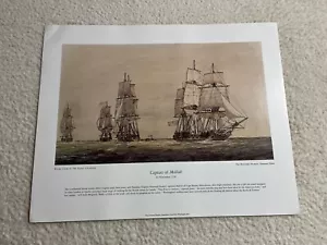 Vintage Art Photo poster Lithograph Collection Capture Of Mellish - Picture 1 of 6