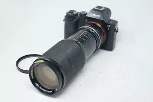LENTE ZOOM SONY E MOUNT ADAPTADA 75-250 MM VIVITAR TODO A7 NEX, A6000 - Imagen 1 de 9
