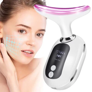 Microcurrent Multifunctional Facial Massager Neck Wrinkle Removal Skin Lifting - Picture 1 of 13