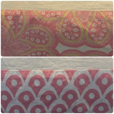 Falda de cuna reversible Crate & Barrel Kids The Land of Nod bebé niña con volantes antipolvo Foto 1 de 4