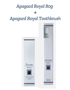Sangi Apagard Royal Toothpaste 80g + Apagard royal Toothbrush 1pcs - Picture 1 of 1