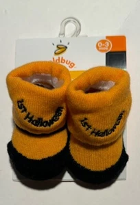 Goldbug Baby Keepsake Booties 0-3 Months 1st Halloween Brand New - Picture 1 of 2