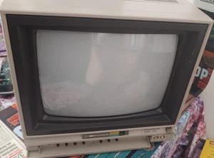 Monitor a color Commodore 1702 (64/128/ATARI XL) + cable de red/vídeo funciona 8 bits 3004 - Imagen 1 de 7
