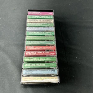 Lot of 14 CEMA Special Markets Christmas Cassettes - Picture 1 of 16