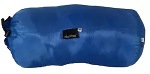 Marmot Women’s Sorcerer Sleeping Bag Royal Blue 75” X 30” 31oz - Picture 1 of 5