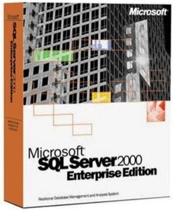 Microsoft SQL Server 2000 Enterprise / Developer & SP 3a w/ Product Key 10 CALs - Picture 1 of 3