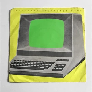 Kraftwerk - Computer Love 7" Vinyl Record VG+ - Picture 1 of 4