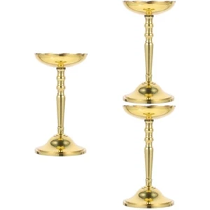 3 Pcs Leuchter Lichter Konische Kerzenhalter Spitzkerzenhalter Masse - Bild 1 von 12