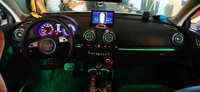 64 color Illuminated Retrofit LED ambient light For Audi A3 S3 RS3 8V 2019-2020 - Image 1 of 4