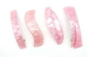 Haarschmuck Clips Haarspangen Set - Marmoriert Rosa Kollektion - Bild 1 von 2