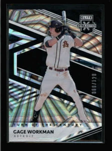 GAGE WORKMAN 2020 ELITE EXTRA EDITION #46 TURN OF THE CENTURY RC #088/120 BA4625 - Picture 1 of 1