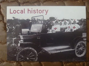 PROMO / ADVERTISING CARD..NURSES IN FORD MODEL T c1916..TEA TREE GULLY HISTORY - Imagen 1 de 2