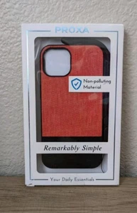 Proxa Iphone 14 6.1" Case Orange & Black Non Polluting Materials - Picture 1 of 2