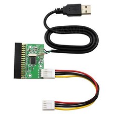 1.44MB 3.5" floppy drive connector 34 PIN 34P to USB cable adapter PCB board -.
