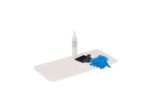 Napco 16 pulgadas W x 40 in. Kit de incrustaciones de reparación de pisos de bañera L en incrustación ósea-bn-1640-1 - Imagen 1 de 2