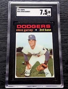1971 TOPPS STEVE GARVEY ROOKIE BASEBALL CARD #341 *AMAZING* SGC 7.5 NEAR MINT+ - Picture 1 of 4